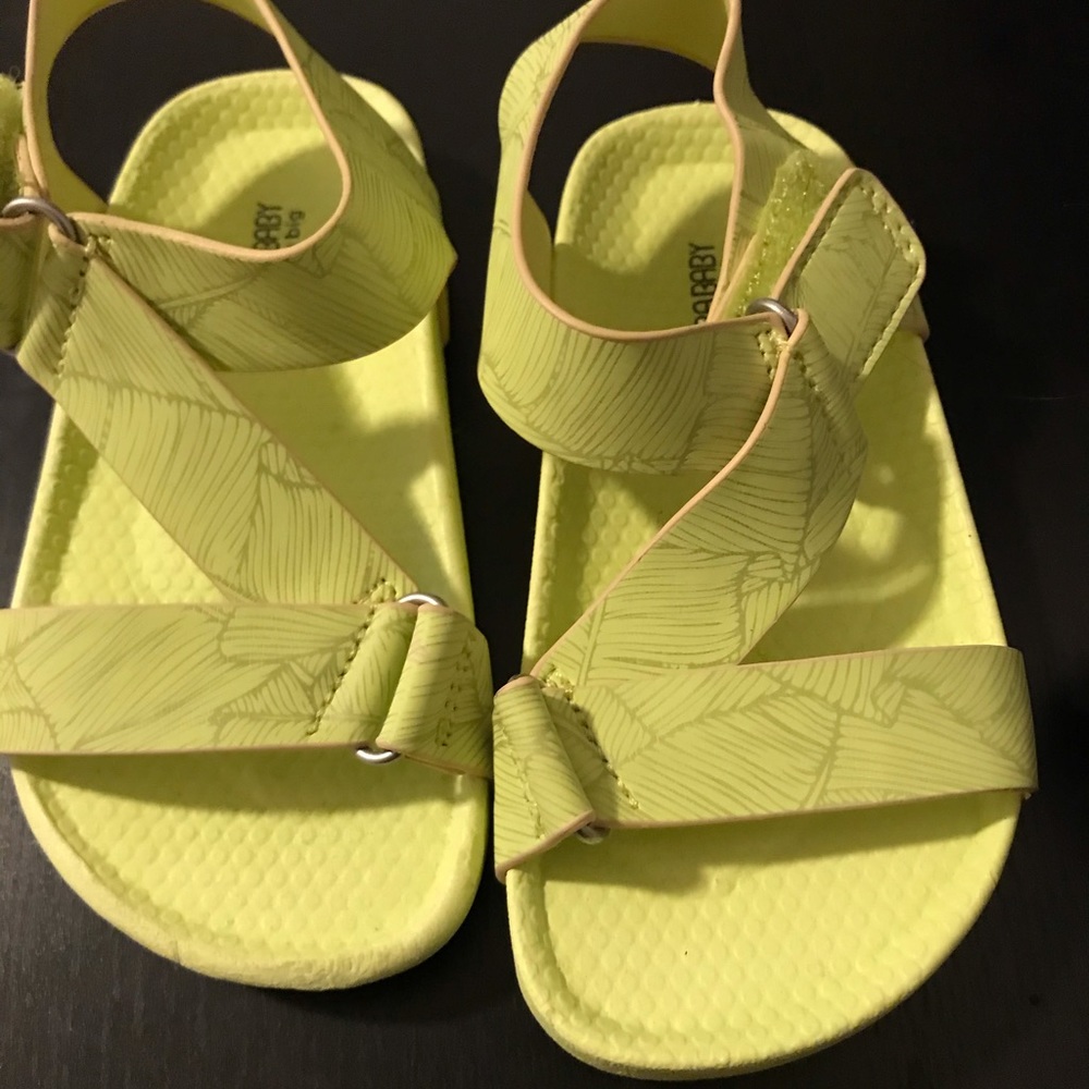 Baby Zara flat sandals size 5.5